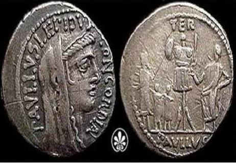 photo - Ρωμαϊκό νόμισμα του Αιμίλιου Παύλου